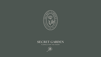 Visual Identity for The Secret Garden - Floral Studio