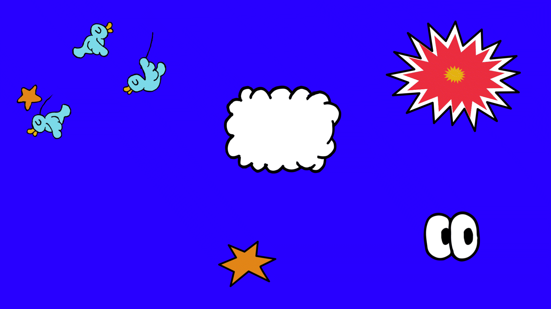 Cartoon GIF Stickers