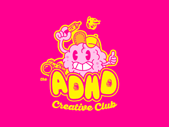ADHD Creative Club Logo & Branding