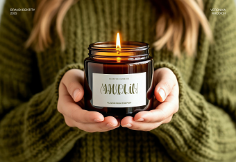 Candle Branding. Logo Design & Brand Identity