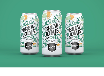 Artwork for Mac's Brewjolais Fresh Hop IPA Label