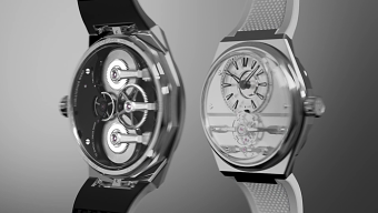 Christopher Ward CGI Watch Animation