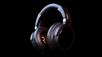 Headphone 3D Model – Optimized for AR (Mid Poly)