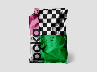 Bold Color Blocking & Checkered Pattern