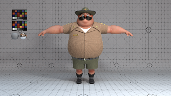 Project Sherrif Aquiles Castro - Look Development