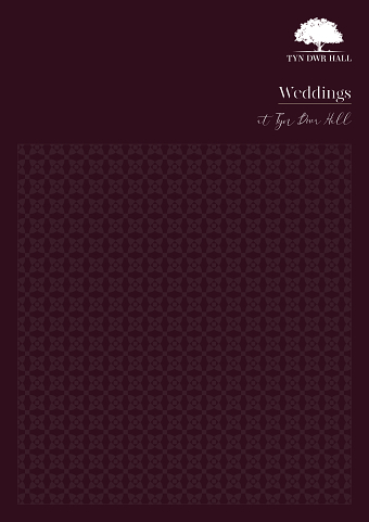 2025 Tyn Dwr Hall Wedding Pack