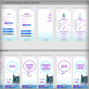 Comeback Catz – UX Design