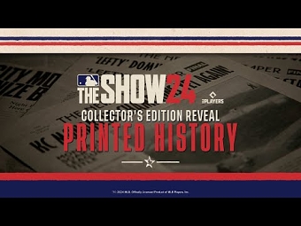 MLB The Show '24 "Printed History"
