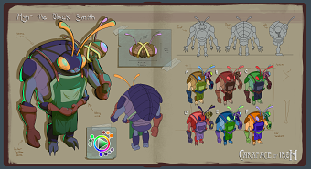 Carapace of iron