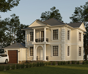 Architectural Visualization: Modern Forest Villa