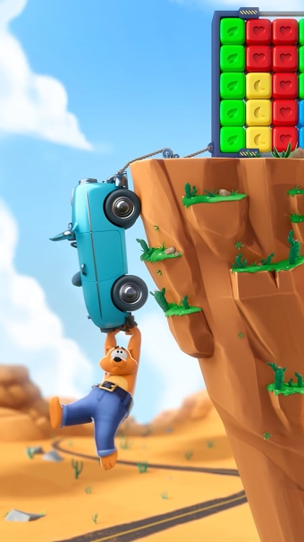 Toon Blast Canyon Cliff