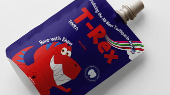 T Rex kids Toothpaste