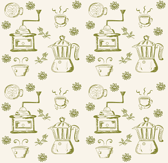 Coffee Surface Pattern