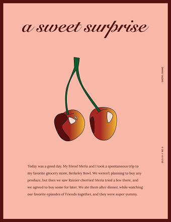 Personal graphic design project