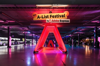 Art Direction for The A-List Festival by Adobe Express