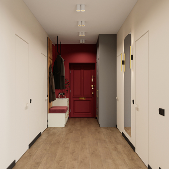 The Crimson Threshold: A Harmony of Texture and Tone