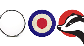 Badgerwood Drums brand identity