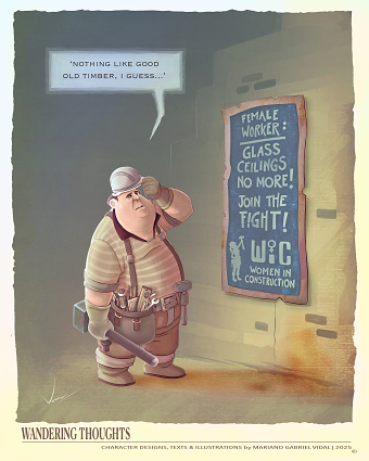 'Wandering Thoughts' (Character Designs + Illustrations + Texts)