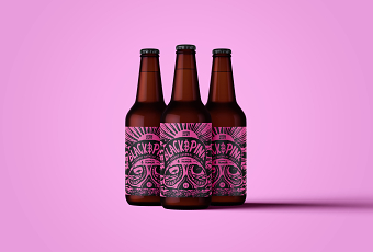 Black & Pink Craft beer