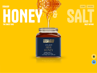 Story Narrative Website for Ecommerce Brand