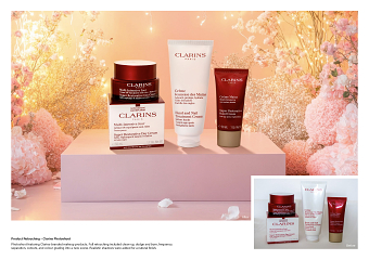 Clarins Photoshoot - E-Commerce Display