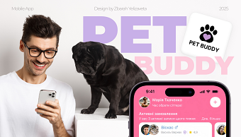 UIUX | Mobile App design | Service petsitting PetBuddy