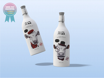 Mr. and Mrs. Moo | Dairy Brand Identity | Packaging and Label Design | Logo Animation