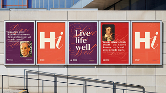Saying hello to a conversational brand for Houston Institute