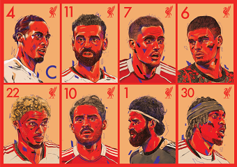 FC Liverpool & Arsenal - 25/26 - Portraits