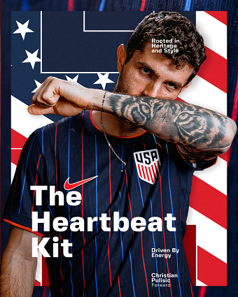 THE HEARTBEAT KIT - USA 25/26 KIT DESIGN