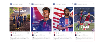 Paris Saint-Germain Social Media Feed