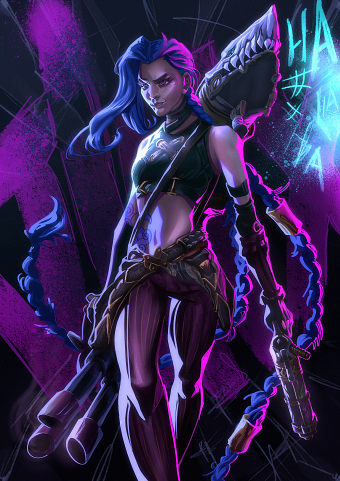 ARCANE' on Netflix - Jinx
