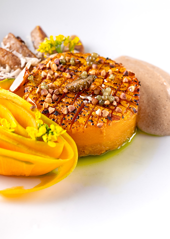 Fine dining plating and photography