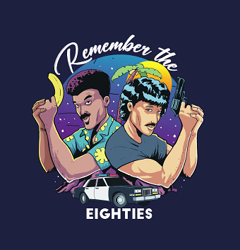 Buddy cop Tshirt art