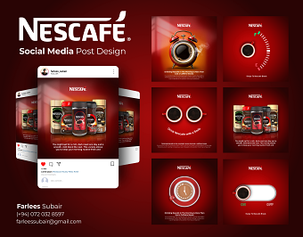 Nescafe Ad campaign, Social media post