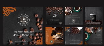 Coffee Shop ll Social media post