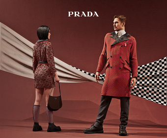 Prada-Inspired Digital Couture