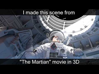 Scene from "The Martian"