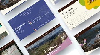 Branding + Web Design + for Cairngorms Pride