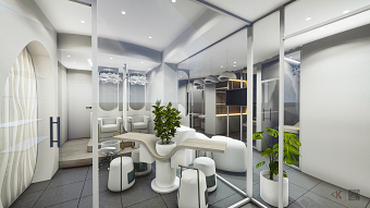 Beauty Salon design in Chios, Greece