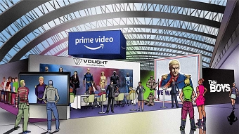 "The Boys" Brand Experience Stand