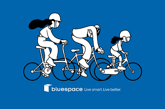 Bluespace Visual identity