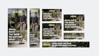 Karcher - Multi-language HTML5 & DOOH campaign rollout