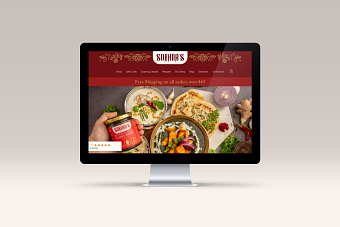 'Sobhna's Authentic Indian Food' Brand Identity & Packaging Design