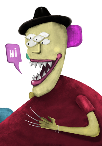 Freddy Krueger Fan art