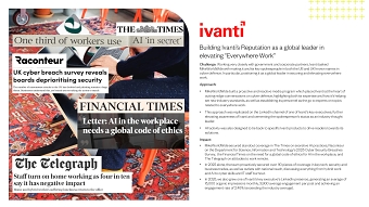 Building Ivanti’s Reputation as a global leader in elevating “Everywhere Work”