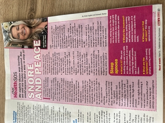 Exclusive health story - Take a Break magazine UK