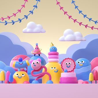 Abstract Friends