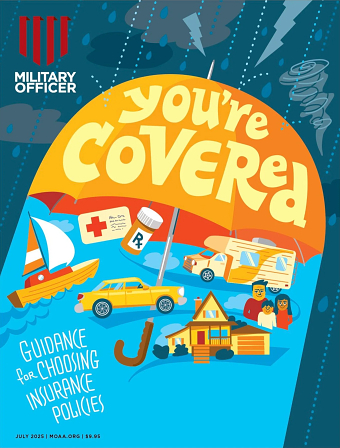 Magazine Cover for MOAA