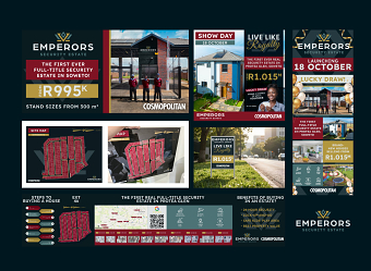 Print & Digital Designs for Emperor's Security Estate